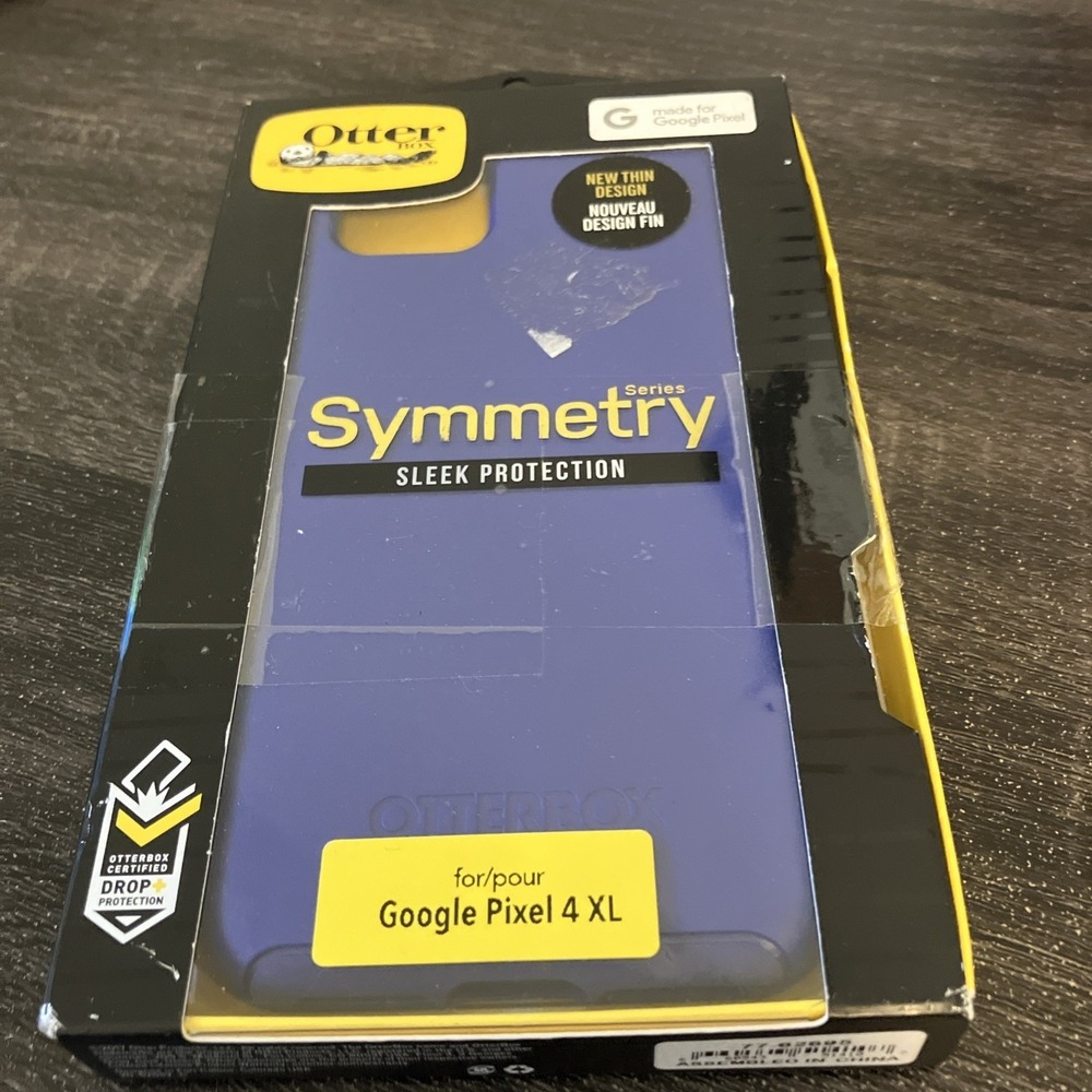 OtterBox Symmetry Case Google Pixel 4 XL Blue Like New Slim Protective 77-62695